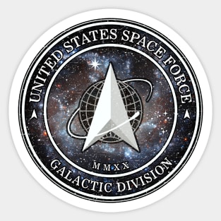 SPACE FORCE 2020 - GALACTIC (Worn) [CIA-TP] Sticker